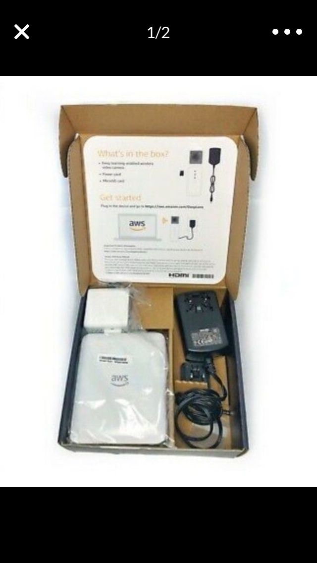 Amazon Deeplens Programamable AI Camera for Developers