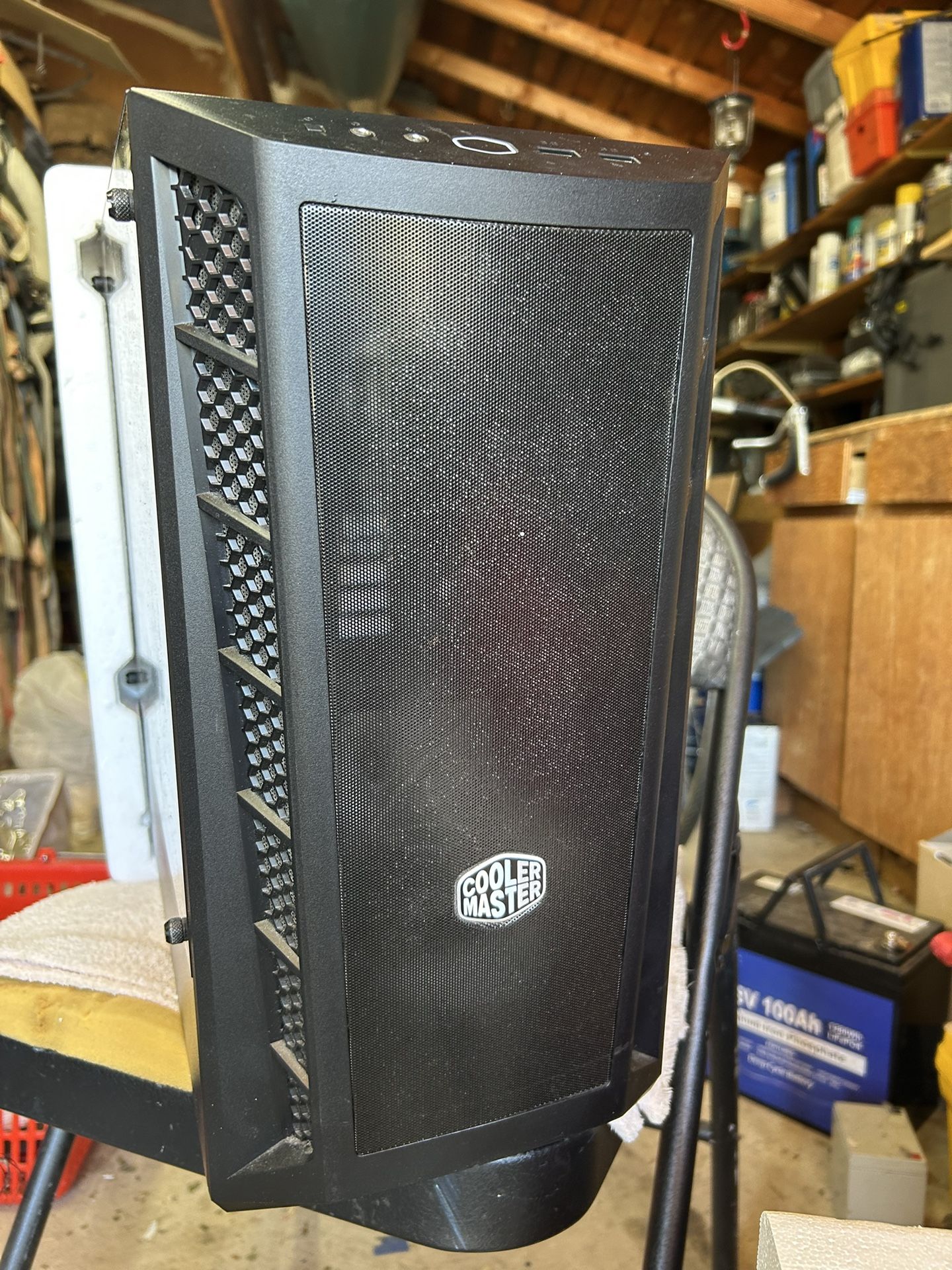 PC Micro-ATX PC Case, PNY Card, PowerSupply 750W