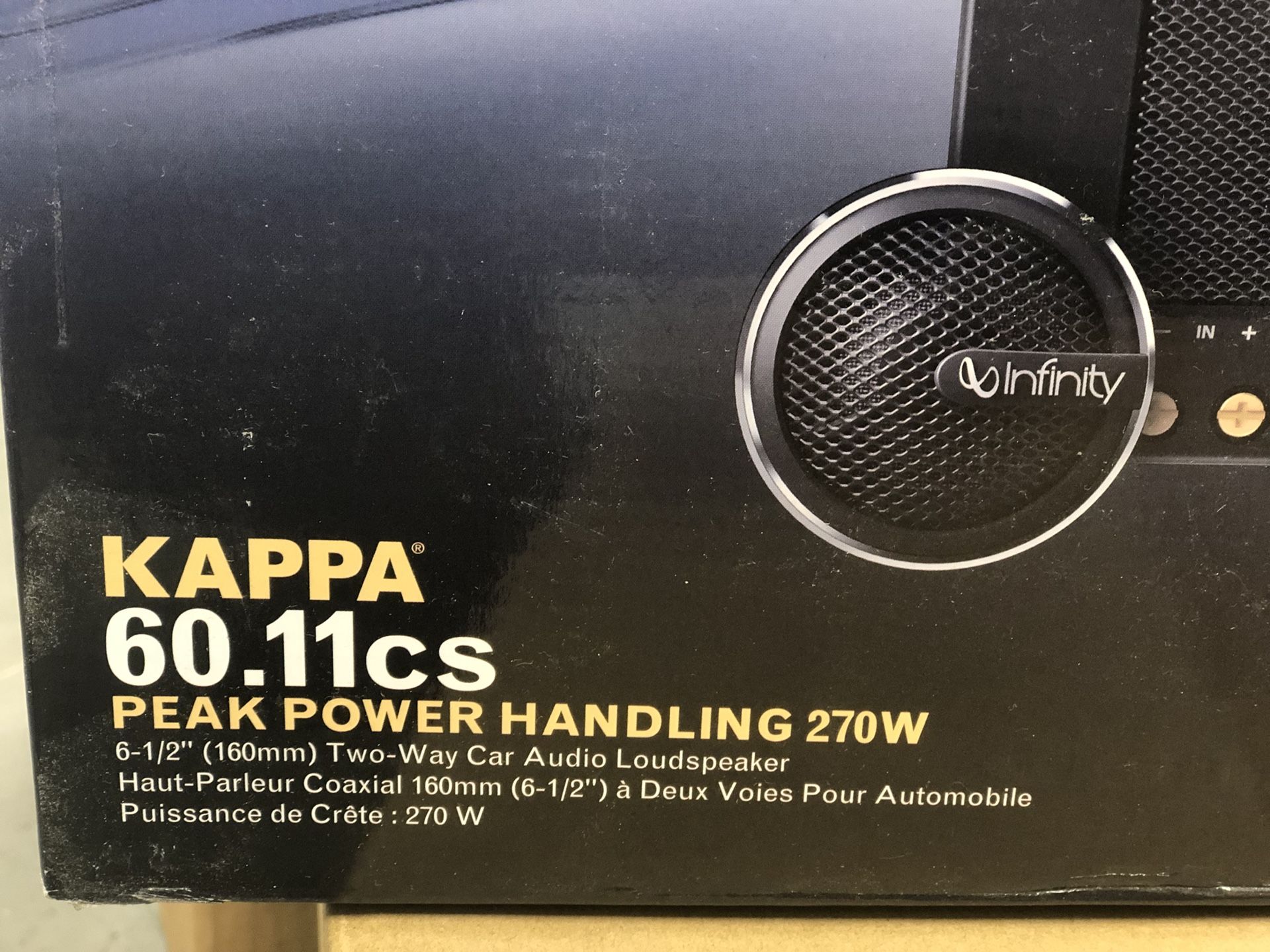 Infinity kappa 60.11 cs car best sale audio speakers