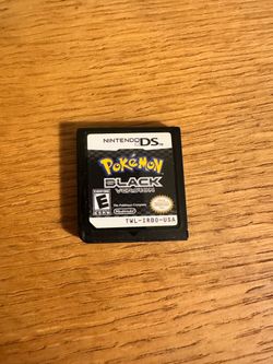 Authentic Pokemon Black - Game Only