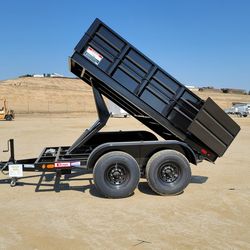 Carson dump trailer 7 x 10 T/A