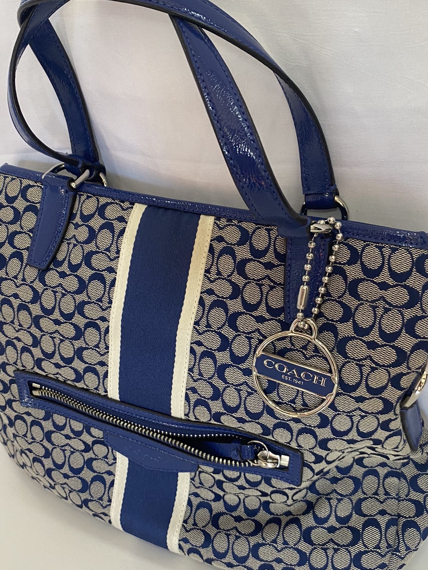 Blue Coach Navy Signature K-1381-F27024