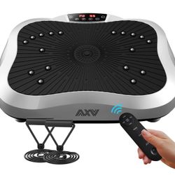 Vibration Plate Exercise Machine Whole Body Workout Vibrate Fitness Platform Lymphatic Drainage Machine for Weight Loss Shaping Toning Wellness Home G