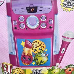 Shopkins Karaoke Machine 