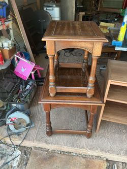 Pair of tables