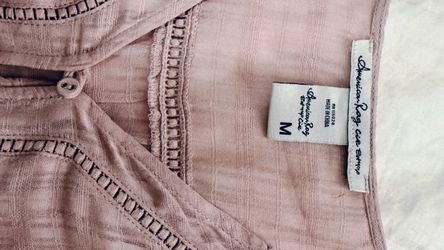 American Rag Cie Pink Top Size Medium