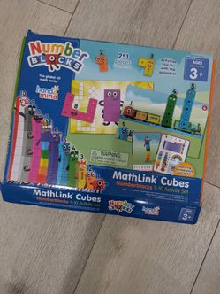Number Blocks Math Link Cubes and Activities