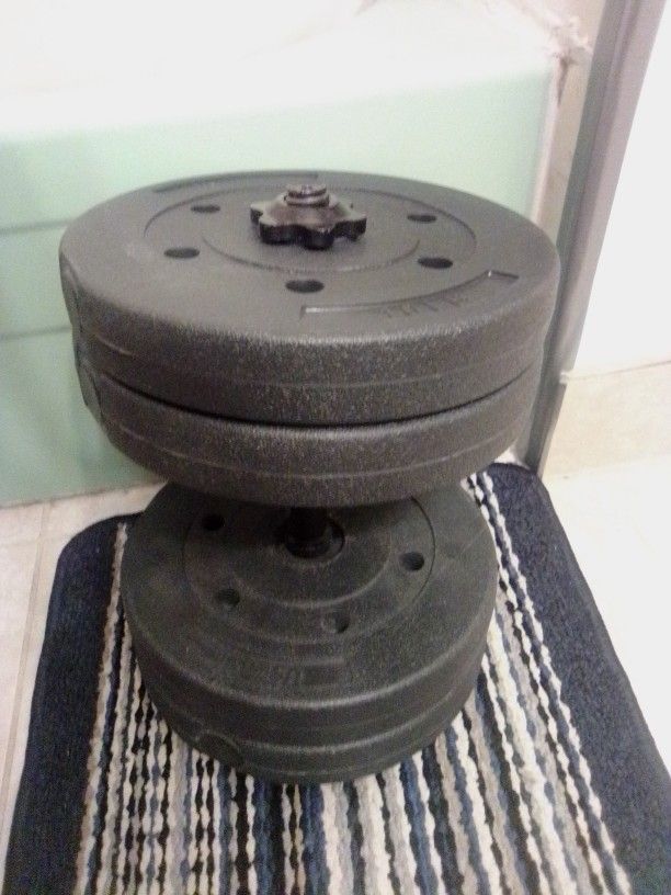 Adjustable Dumbbells With Weights