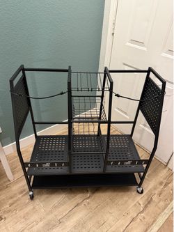 Golf bag stand