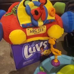 Melissa And Doug Plush Floor Car Seat