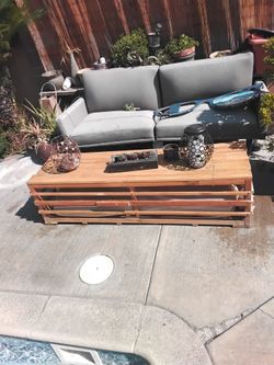 Handcrafted Table or Wooden bench