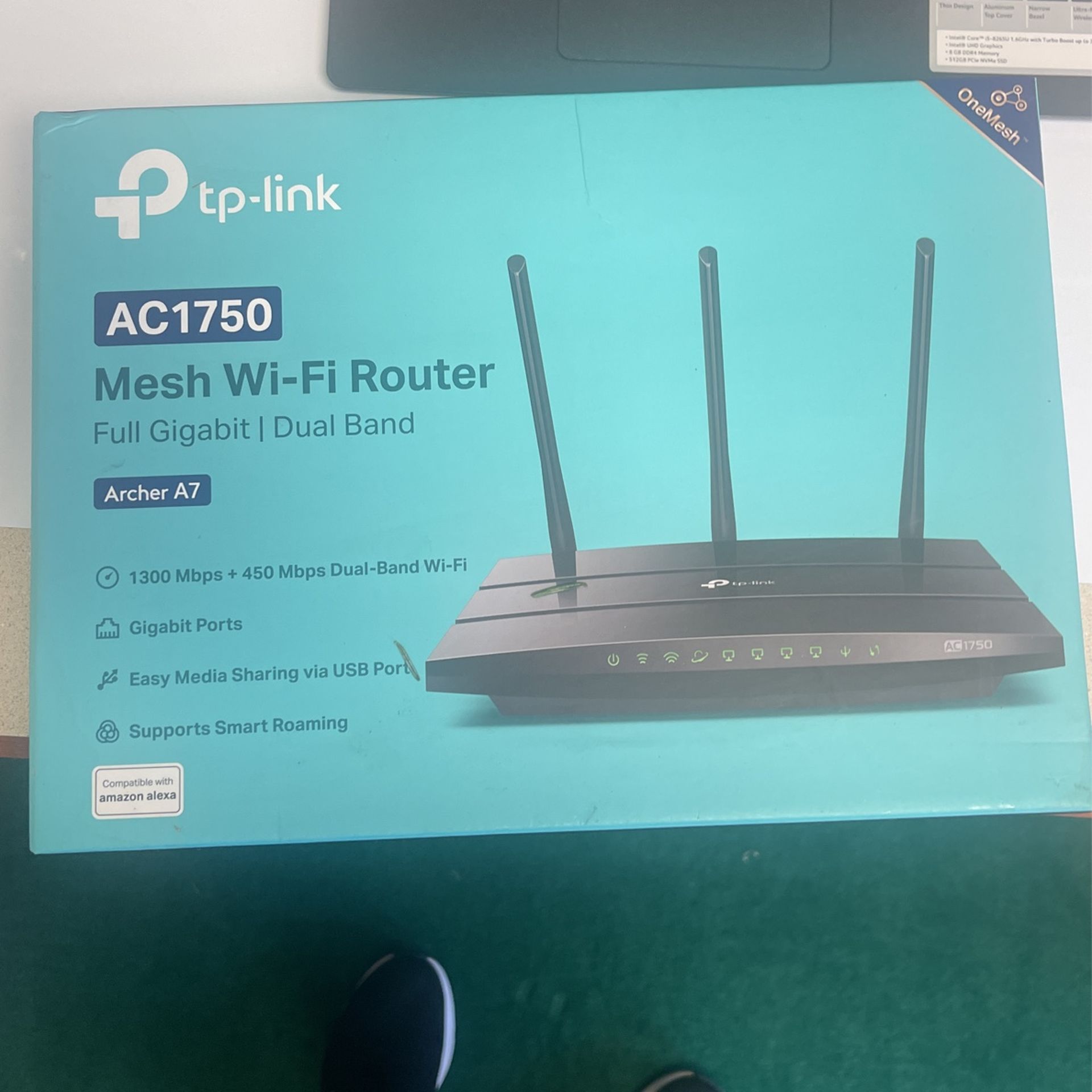 TP-Link Mesh Wi-Fi Router AC1750 ArcherA7