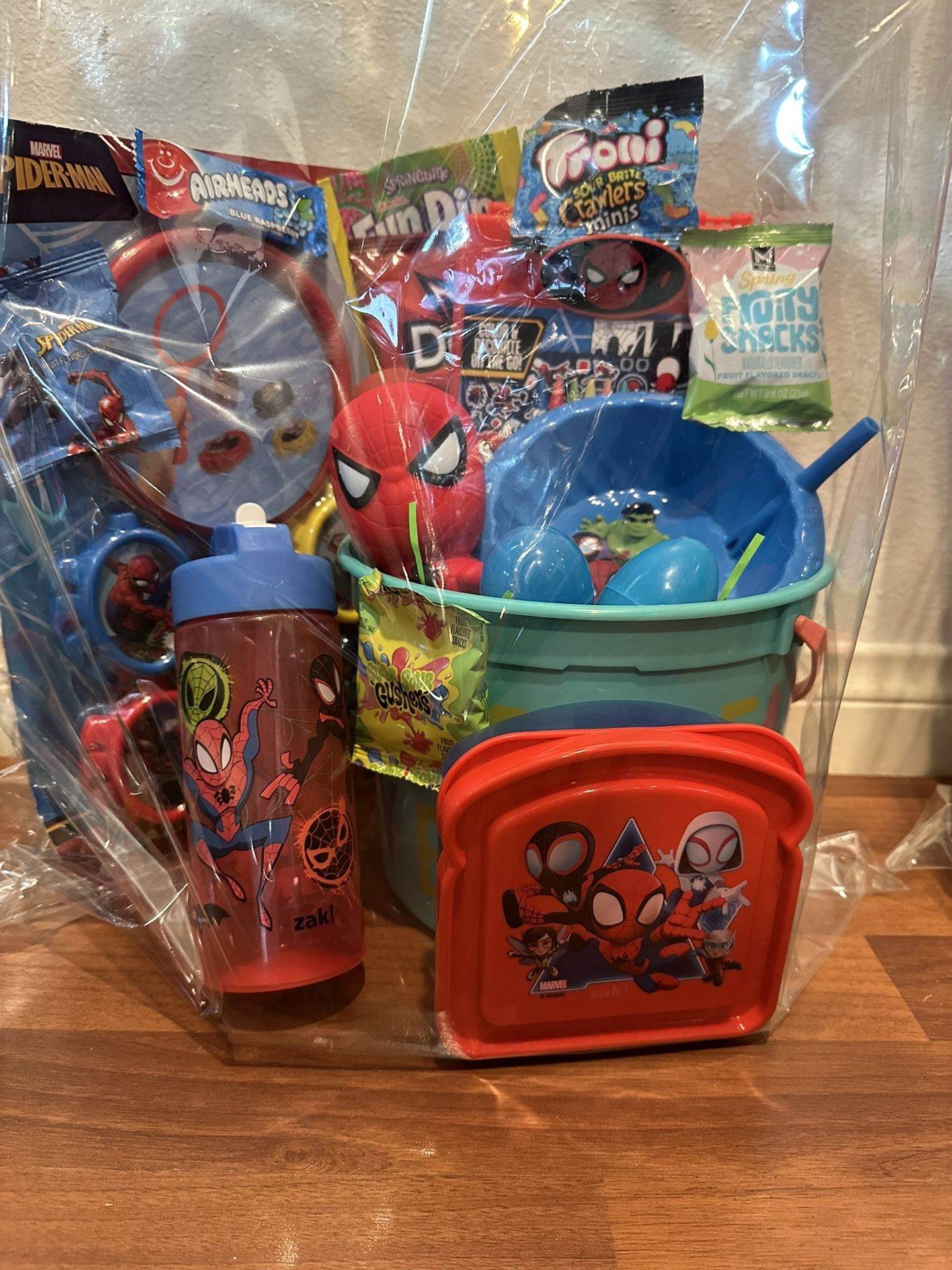 Easter Baskets Super-Man basket $55.00