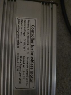 kt 22amp ebike controller