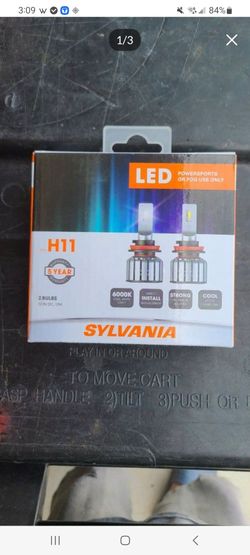 Brand New Sylvania Super Bright H11 Leds, Plug And Play