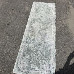 6’ X 2’ Long Mint Modern Rug