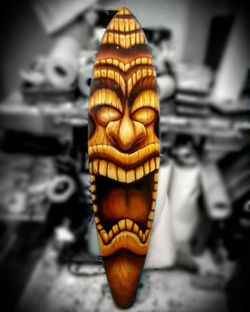 Custom painted longboard