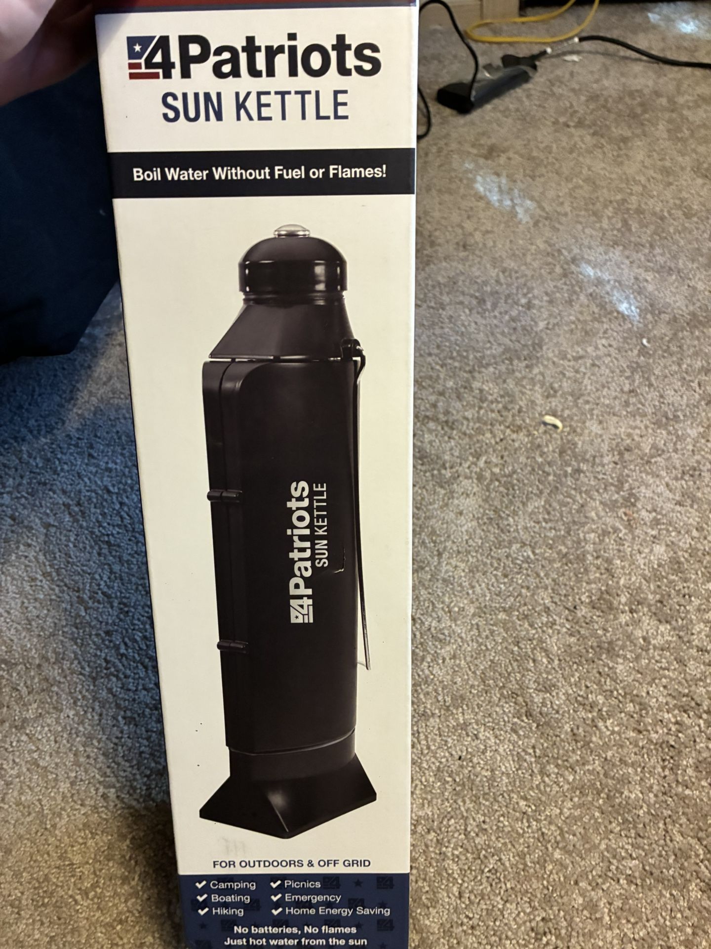 Sun kettle (4Patriots Product) Never-opened