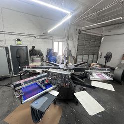 Screen printing shop everything must go