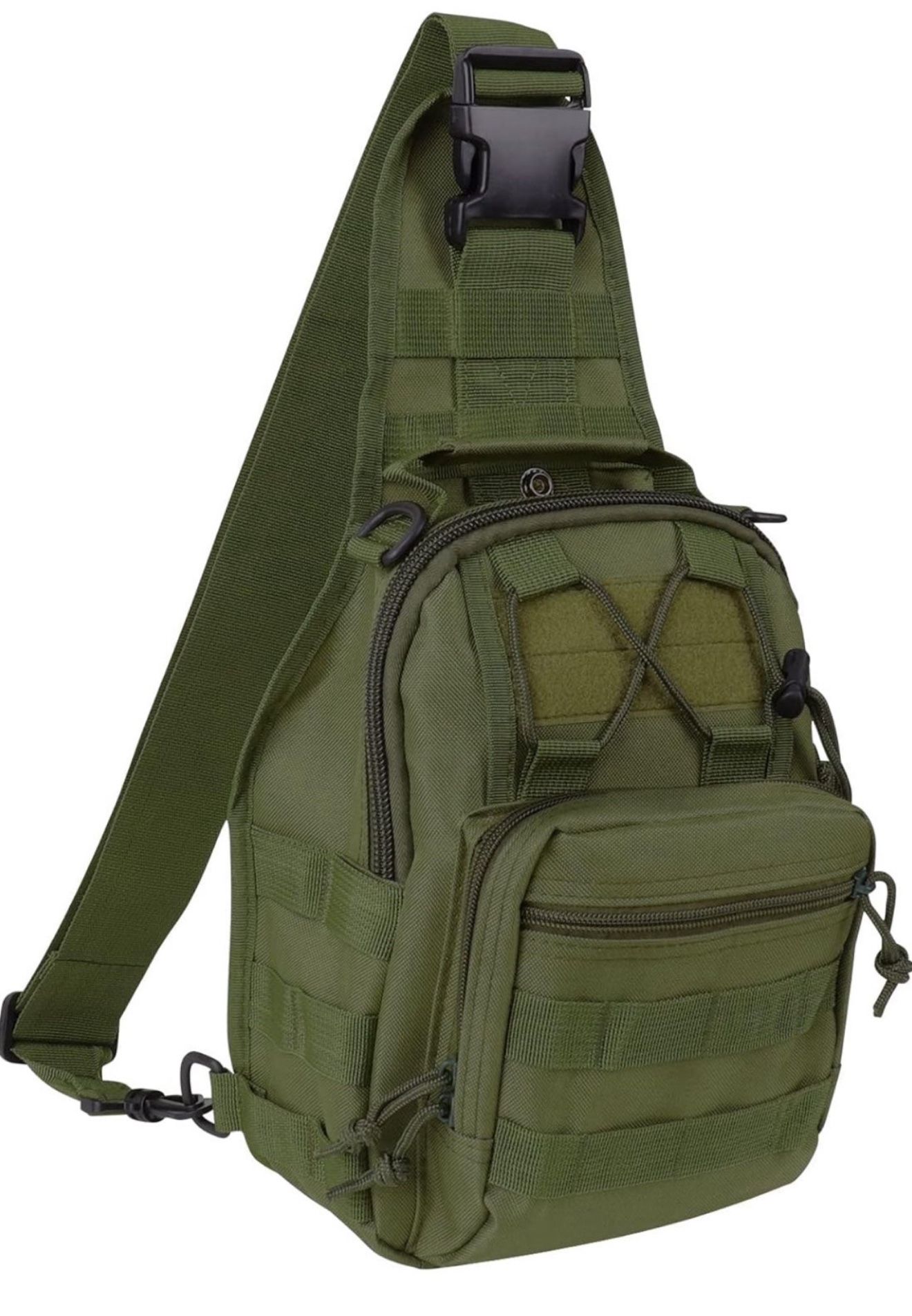 Tactical Backpack, Waterproof Military Cross-body Molle Sling Shoulder Backpack