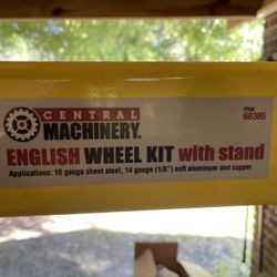 English wheel Metal Tool