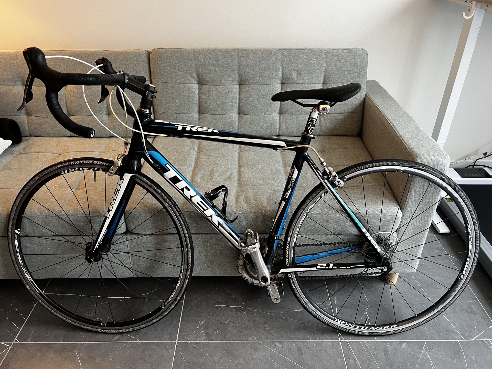 Trek Alpha Aluminum Road Bike (with Bontrager Wheels)