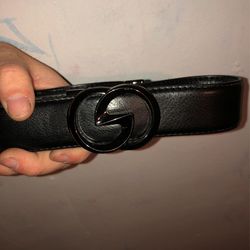 Tungsten Gucci Belt