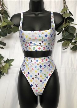 Brand new LV two pieces bikini 👙. Size: Xtra Small . Small Medium. Large bottoms