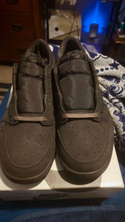Nike Air Low-Top Sneakers Brown Suede