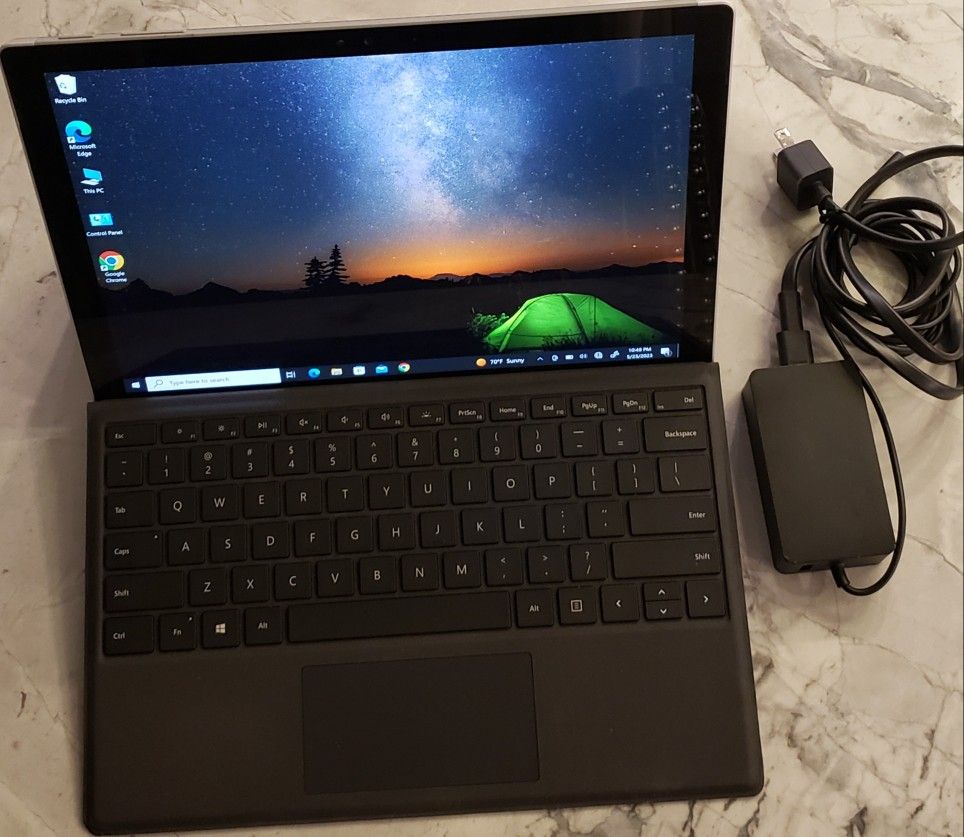 LAPTOP TABLET MICROSOFT SURFACE PRO i5 6th GEN 256GB SSD HD WIN 10 PRO TOUCHSCREEN CHARGER GREAT CONDITION