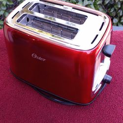 RED Toast/Bagel Toaster Like NEW!!