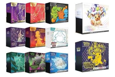 Trade for etbs and booster boxes/bundles