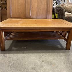Classic Craftsman Coffee Table