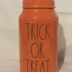 Rae Dunn Trick Or Treat Canister 