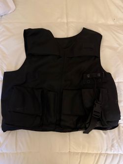 Security Vest - Black Medium