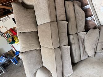 Sofa and loveseat