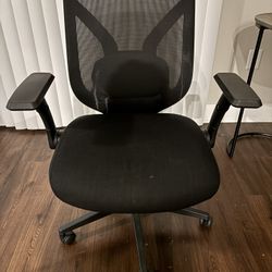 Ergonomic Office Chair w/ Mesh Back & Adjustable Arms