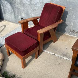 Chair And Ottoman 