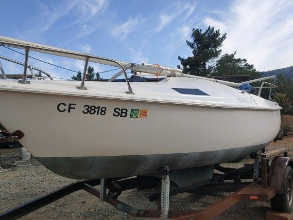 2000 Renken 18' Sailboat W/trailer