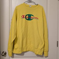 Champion Vintage Sweater XL -$25