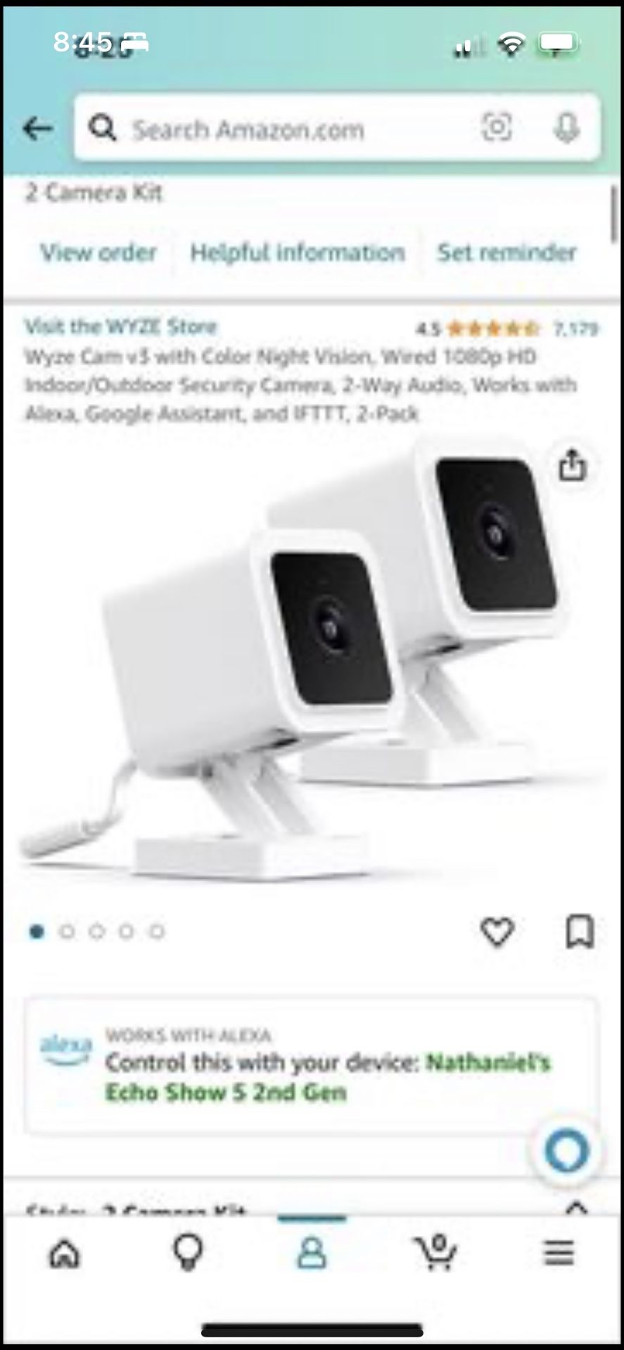 Wyze Indoor Outdoor Security Cameras 