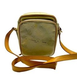 Louis Vuitton Monogram Vernis Wooster Crossbody Bag | Gold/Tan