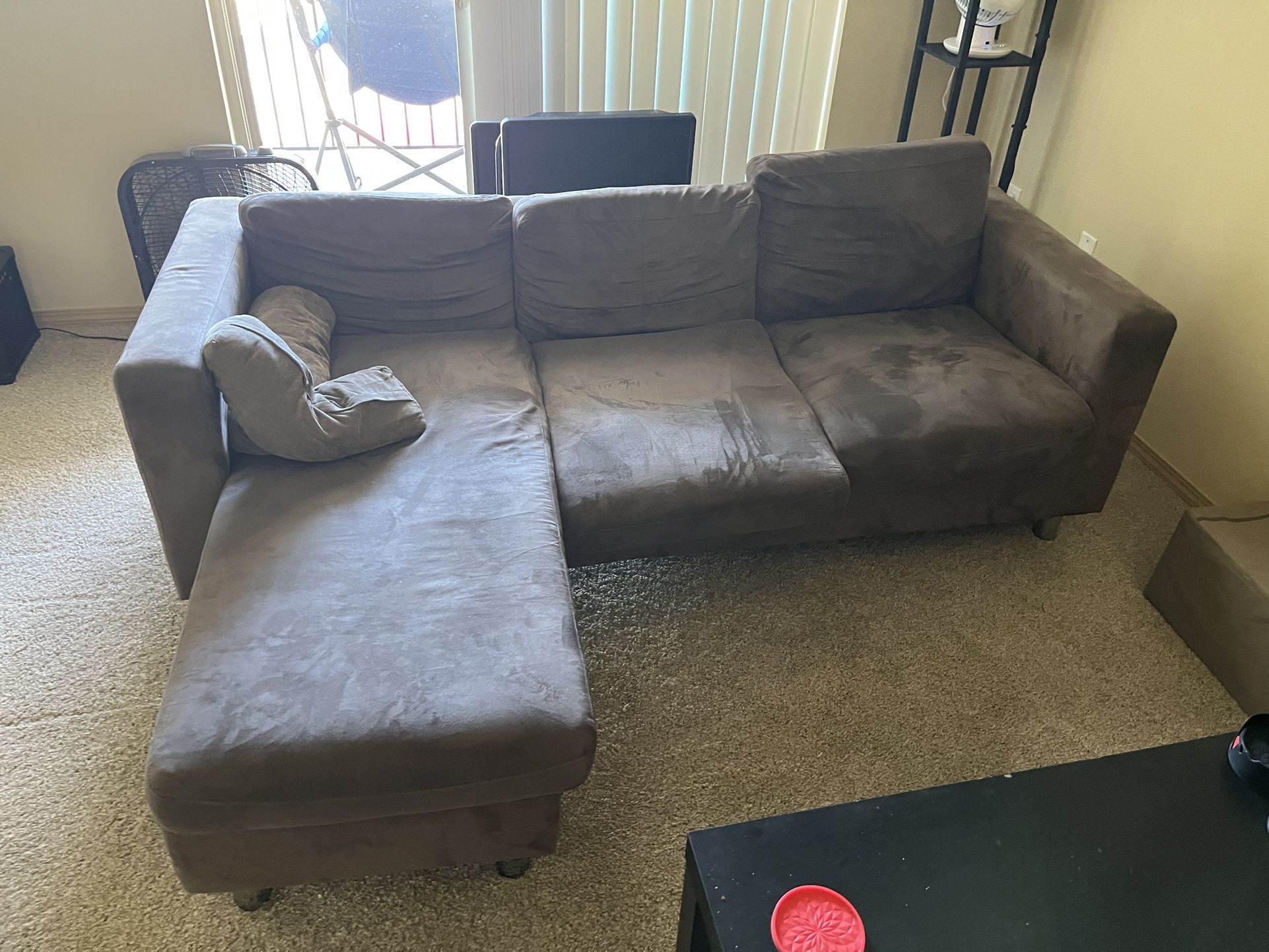 Grey Couch With Chaise