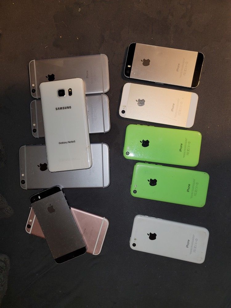 Iphones... 5 thru 6+ / Note 5