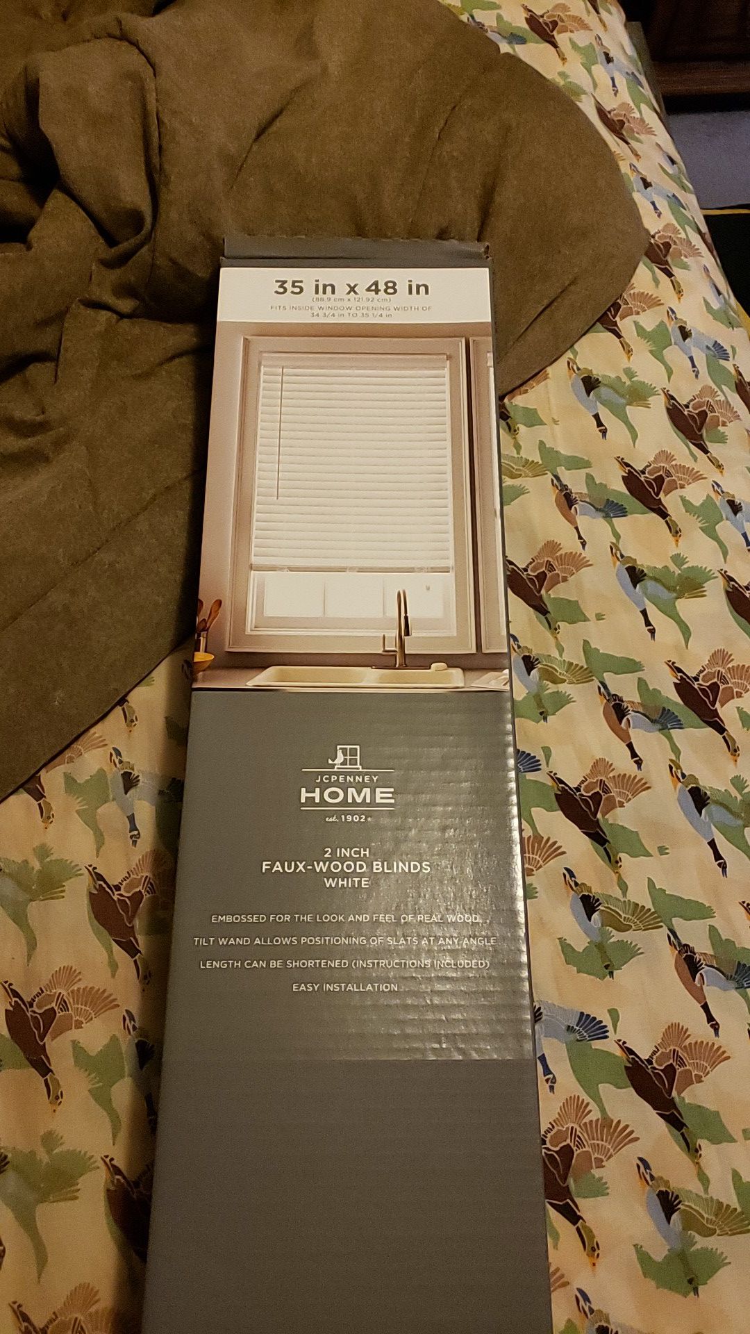 blinds brand new never out of box