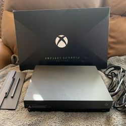 Microsoft Xbox One X Project Scorpio Edition 1TB Console - Black