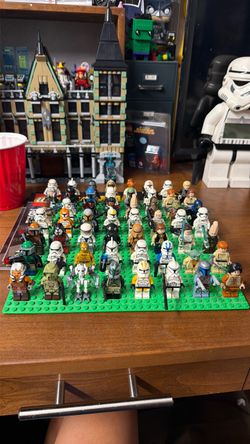 lego starwars minifigure lot