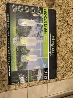 Jasco Outdoor Patio Rope Lights 48 Feet.