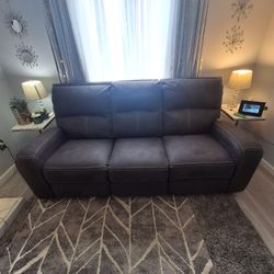 Like New Reclining Couch, Barely Used! Moving!!