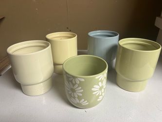 Ceramic planters bundle